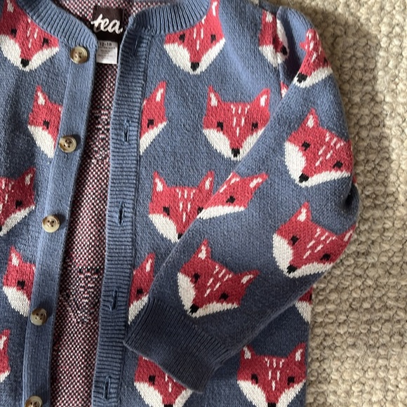 Tea Collection ‘Friendly Fox Baby Romper’ - Picture 4 of 5